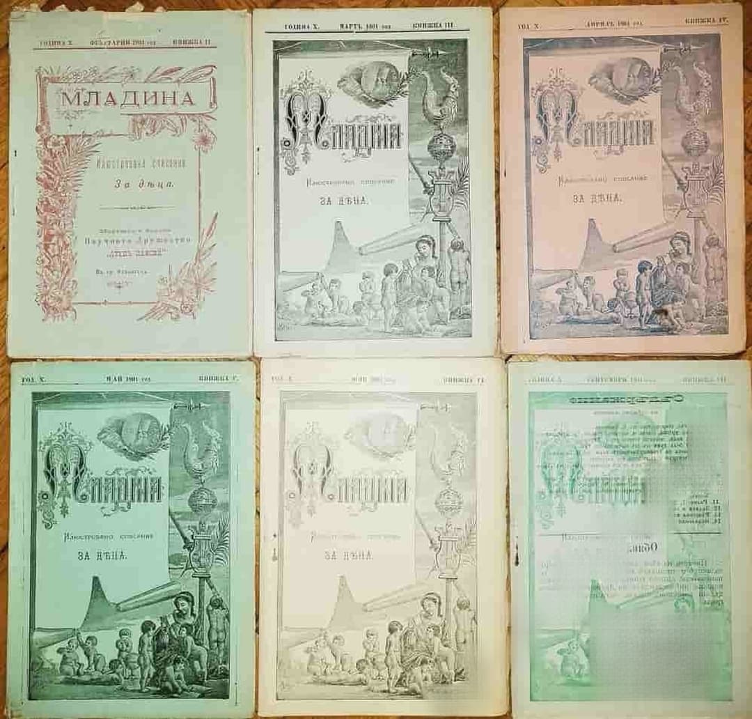 Младина. Кн. 2-10 / 1901 — обложка