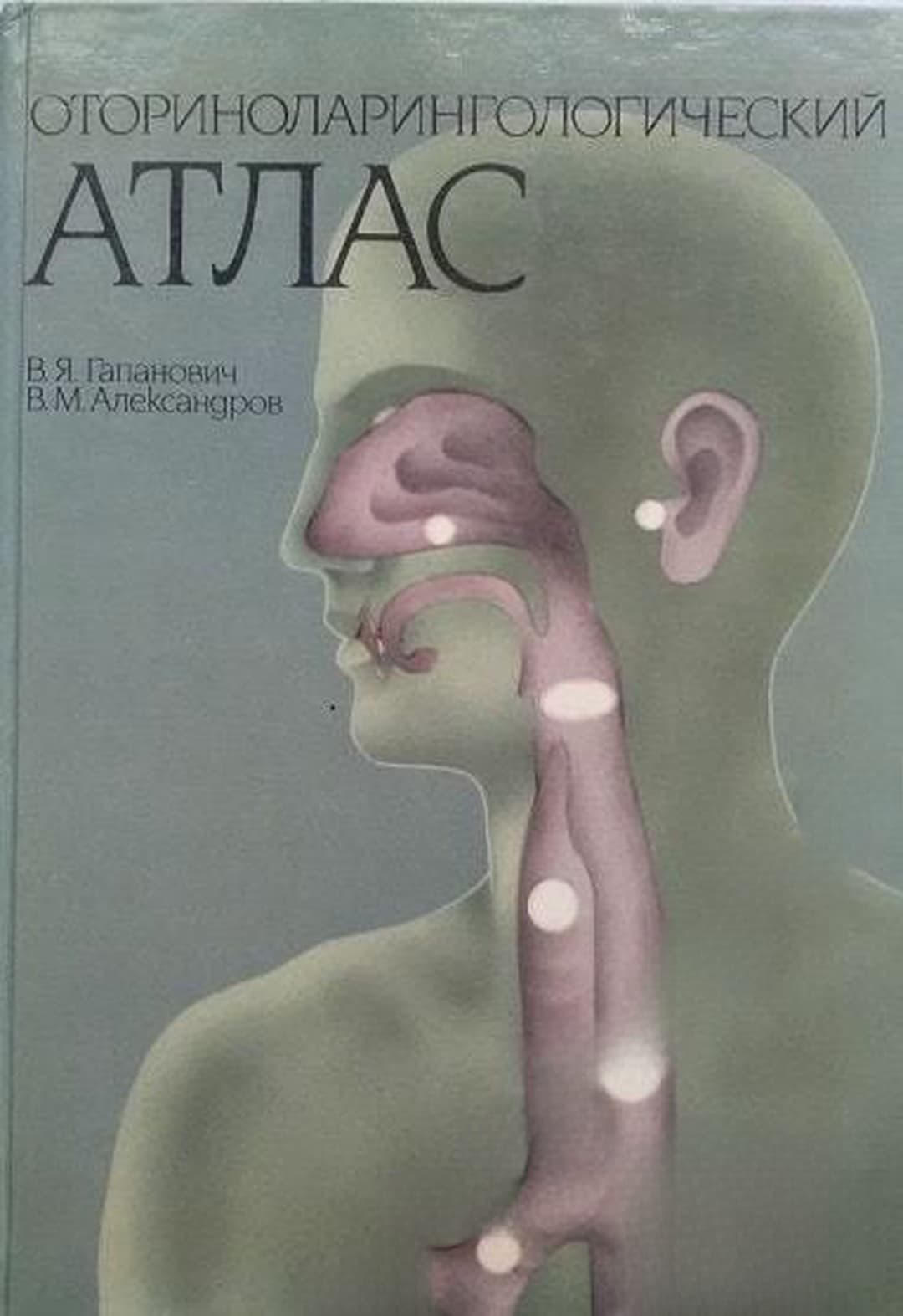 Оториноларингологический атлас — обложка