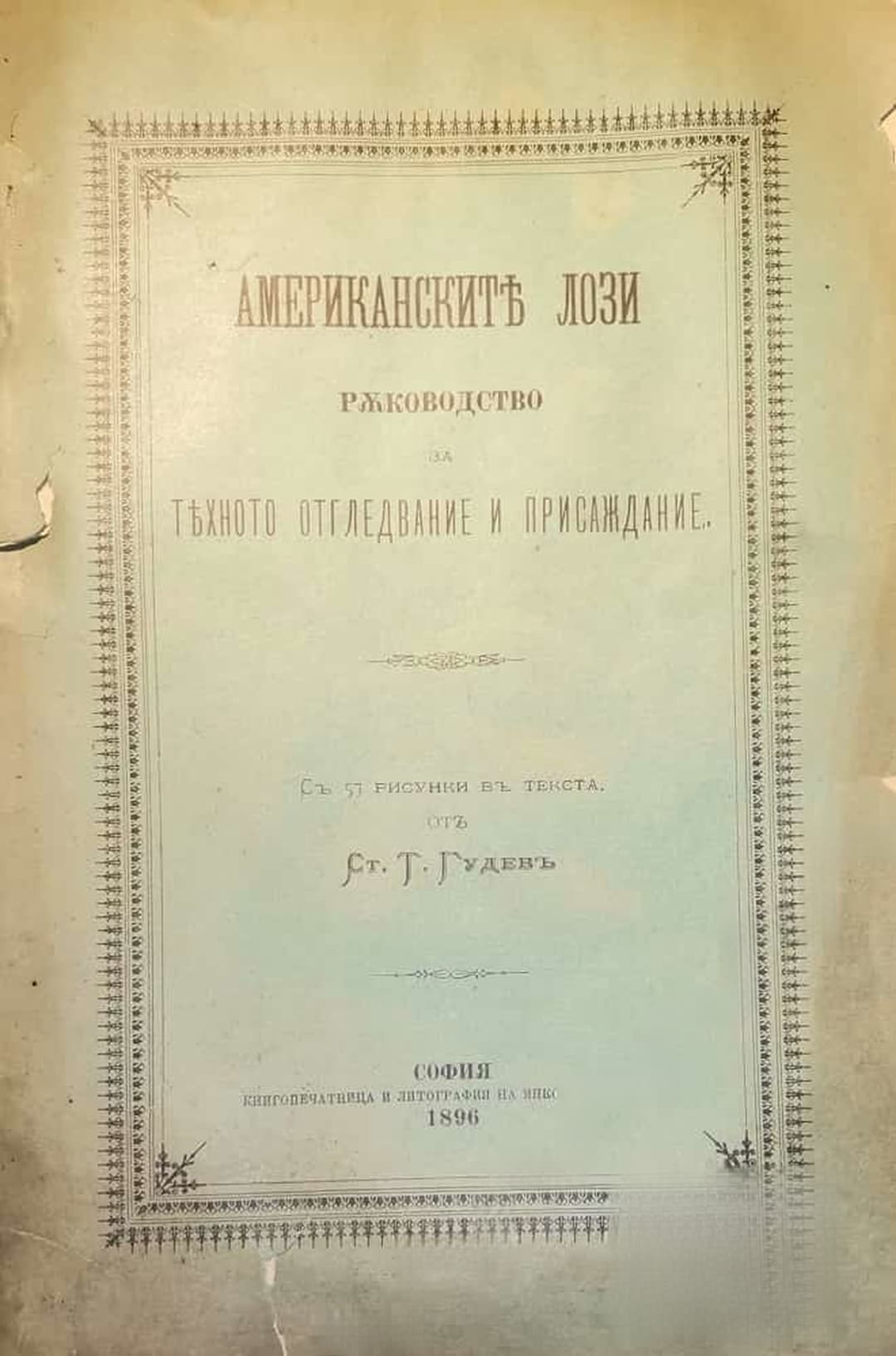 Американските лози. Ръководство за тяхното отгледвание и присаждание — cover